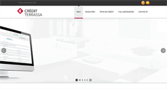 Desktop Screenshot of creditterrassa.com
